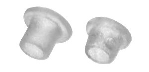 Anilha Plástica Cônica 2,5x1,45mm