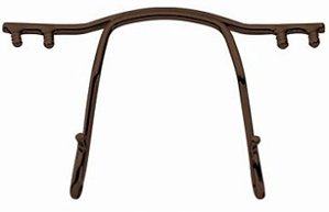 Ponte Aço p/ Armações de Pino Plasticos 30mm Bronze