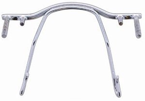 Ponte Aço p/ Armações de Parafuso 30mm Prata
