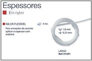Espessura Fio Nylon Flexível Grande