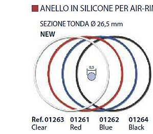 Espessura Silicone Redondo D=0,5mm Cristal