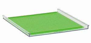 Organizador LabSystem Bandeja Pad Verde Mod1685 223 x 235 x 13mm
