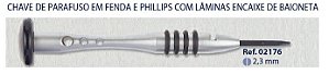 Chave Fenda 2,3mm Mod2176