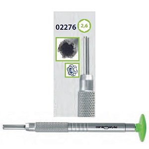 Chave Porca 6 Pontas 2,6mm Alumínio Verde