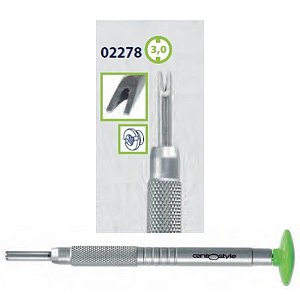 Chave Porca 2Pontas 3,0mm Alumínio Verde