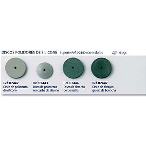 Disco Silicone Acabamento Circular