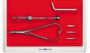 Alicate Charneira Mola-Flex+Bandeja Kit
