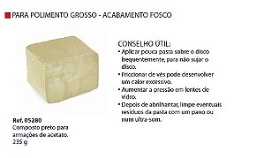 Pasta Polir Armação Acetato Bege