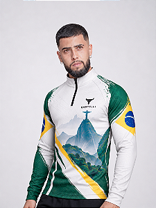 Camisa Brasil Rio de Janeiro Castelli com Proteção Solar UV50+