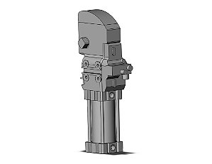 Cilindro Pneumatico Grampo SMC CKZ3N50-45DTFM