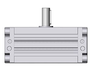 Atuador Pneumatico Rotativo SMC CDRA1FS80-90Z