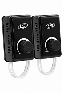 Kit com 2 Dimmer Rotativo LS 3000W Bivolt com Caixa Dissipadora Ref-3195