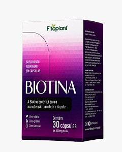 BIOTINA 400mg 30caps FITOPLANT