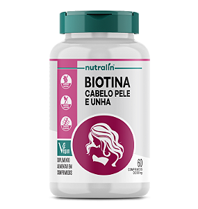 BIOTINA 60 caps NUTRALIN