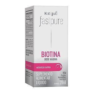 BIOTINA DOSE MAX FRUTAS VERMELHAS 20ML