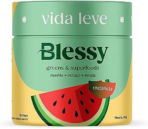 Blessy Greens Sabor Melancia 210g (30 doses)