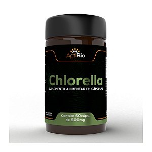 CLORELLA 60caps 500mg SUPRA ERVAS