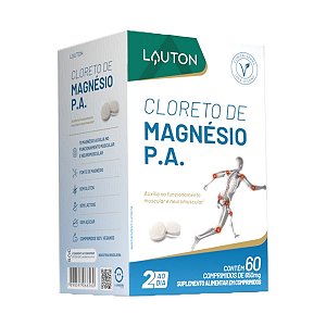 CLORETO DE MAGNESIO - 60 CPS LAUTON