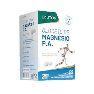 CLORETO DE MAGNESIO - 60 CPS LAUTON