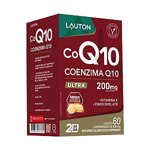 COENZIMA Q10 200MG 60COMP LAUTON