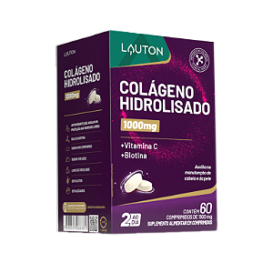 COLÁGENO HIDROLISADO 1000MG 60COMP LAUTON
