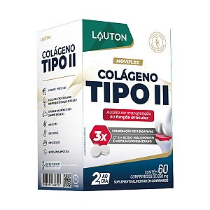 COLÁGENO TIPO II 650MG 60COMPS LAUTON