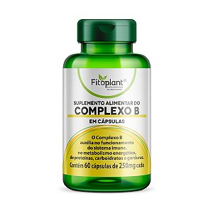 COMPLEXO B 400mg 60 caps  FITOPLANT