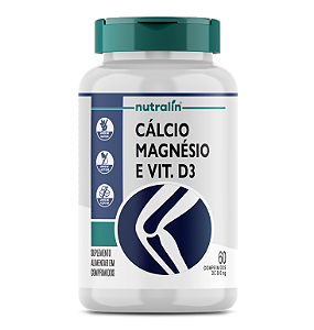 CÁLCIO+MAGNESIO+D3 60 COMP NUTRALIN