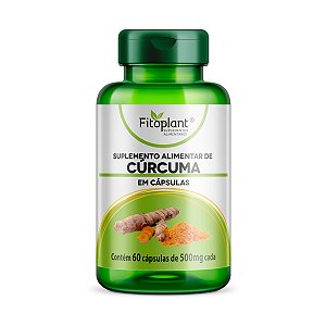 CÚRCUMA LONGA 600mg 60caps  FITOPLANT