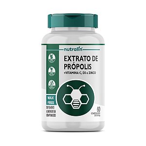 EXTRATO DE PRÓPOLIS 60 COMP NUTRALIN