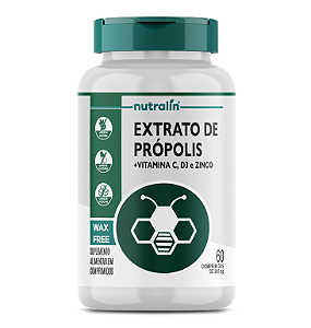 EXTRATO DE PRÓPOLIS 60 COMP NUTRALIN