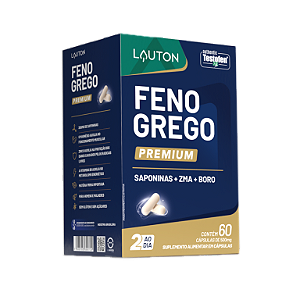 FENO GREGO SAPONINAS+ZMA+BORO 500MG 60CAPS LAUTON