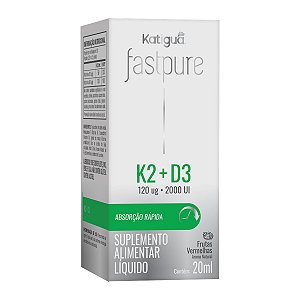 K2 + D3 DOSE MAX FRUTAS VERMELHAS 20ML