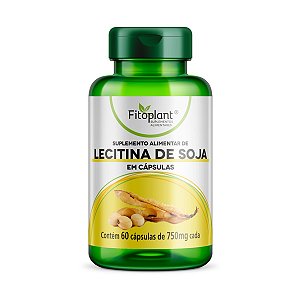 LECITINA DE SOJA 1450mg 60caps  FITOPLANT
