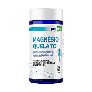 MAGNÉSIO QUELATO 500mg 60caps PMPINE
