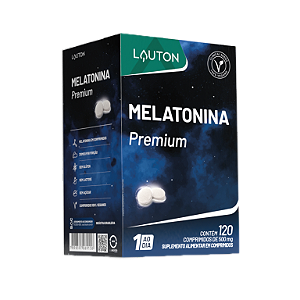 MELATONINA 500MG 120COMP (1 AO DIA) LAUTON