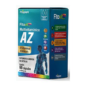 MULTIVITAMÍNICO 1400 mg 60 CAPS  FITOPLANT
