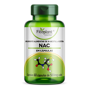 NAC 500mg 60 caps (N-ACETILCISTEÍNA)