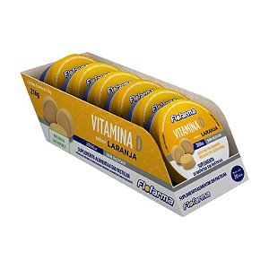 PASTILHA VITAMINA D SABOR LARANJA DP C/ 6