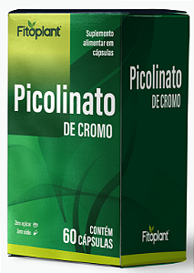 PICOLINATO DE CROMO 250 mg 60 CAPS  FITOPLANT