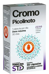 PICOLINATO DE CROMO 30CAPS (1 ao dia) KATIGUA
