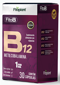 VITAMINA B12 30caps (METILCOBALAMINA) FITOPLANT