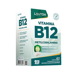 VITAMINA B12 60COMP (1 AO DIA) LAUTON