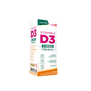 VITAMINA D3 PURA 2000UI POR GOTA LAUTON