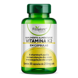 VITAMINA K2 400mg 30caps  FITOPLANT