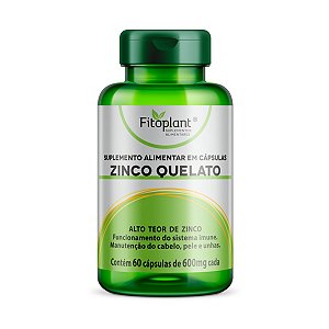 ZINCO QUELATO 600mg 60caps