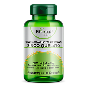ZINCO QUELATO 600mg 60caps