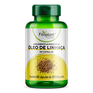ÓLEO DE LINHAÇA 700 MG 60 CAPS FITOPLANT