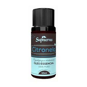 ÓLEO ESSENCIAL DE CITRONELA 10ML(100% PURO)