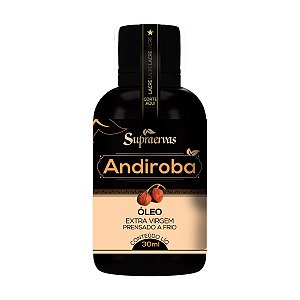 ÓLEO VEGETAL DE ANDIROBA 30ML(PRENSSADO A FRIO)
